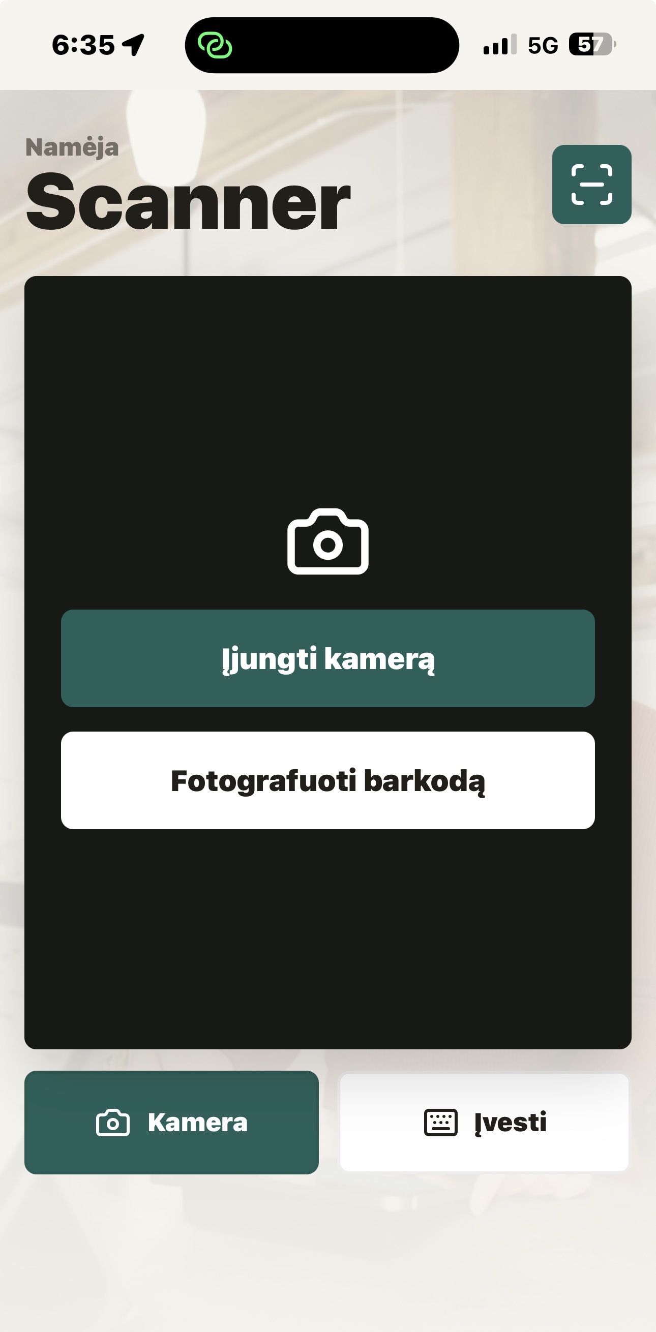 Retail OS scanner app